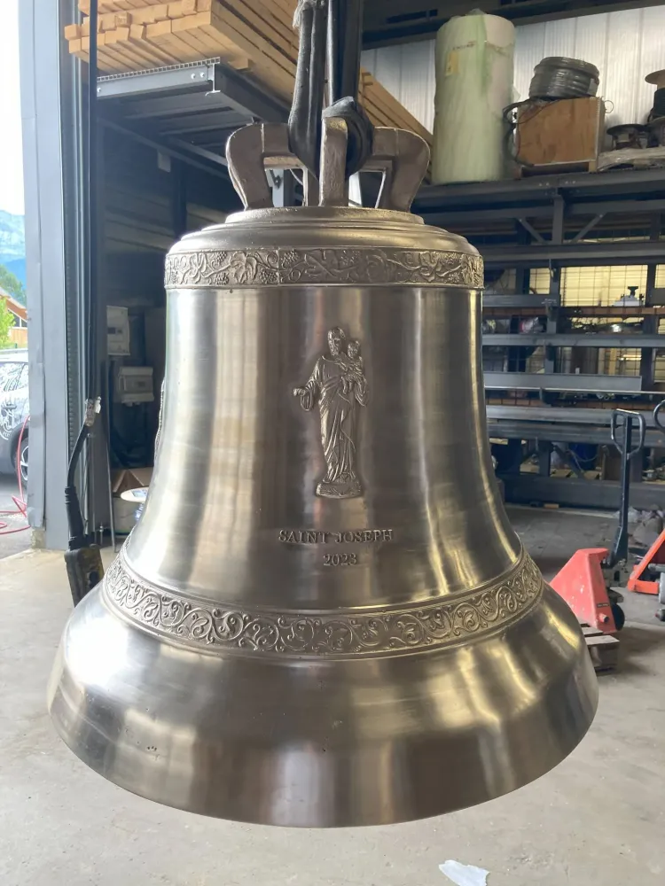 Naissance d'une nouvelle cloche pour l'église Saint Martin de Remilly